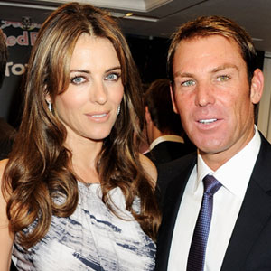 Elizabeth Hurley, Shane Warne Elizabeth Hurley, Shane Warne